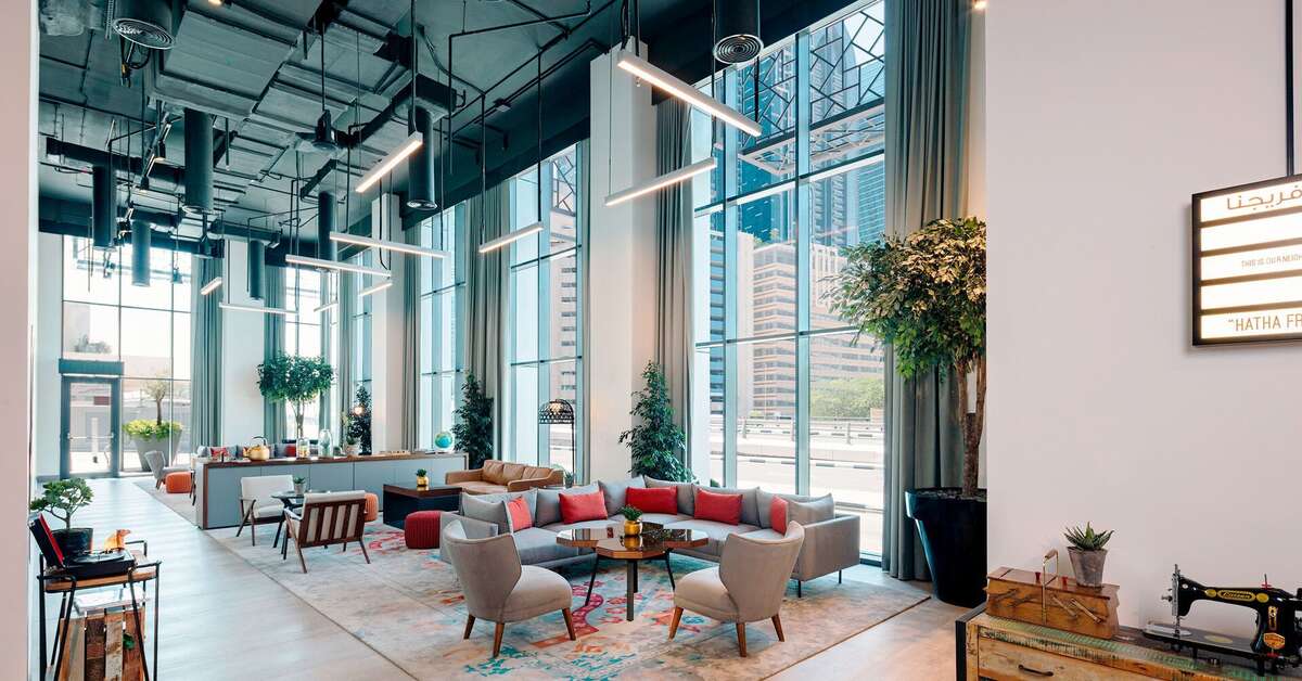 Ein Foto von den Einrichtungen im Rove Trade Centre