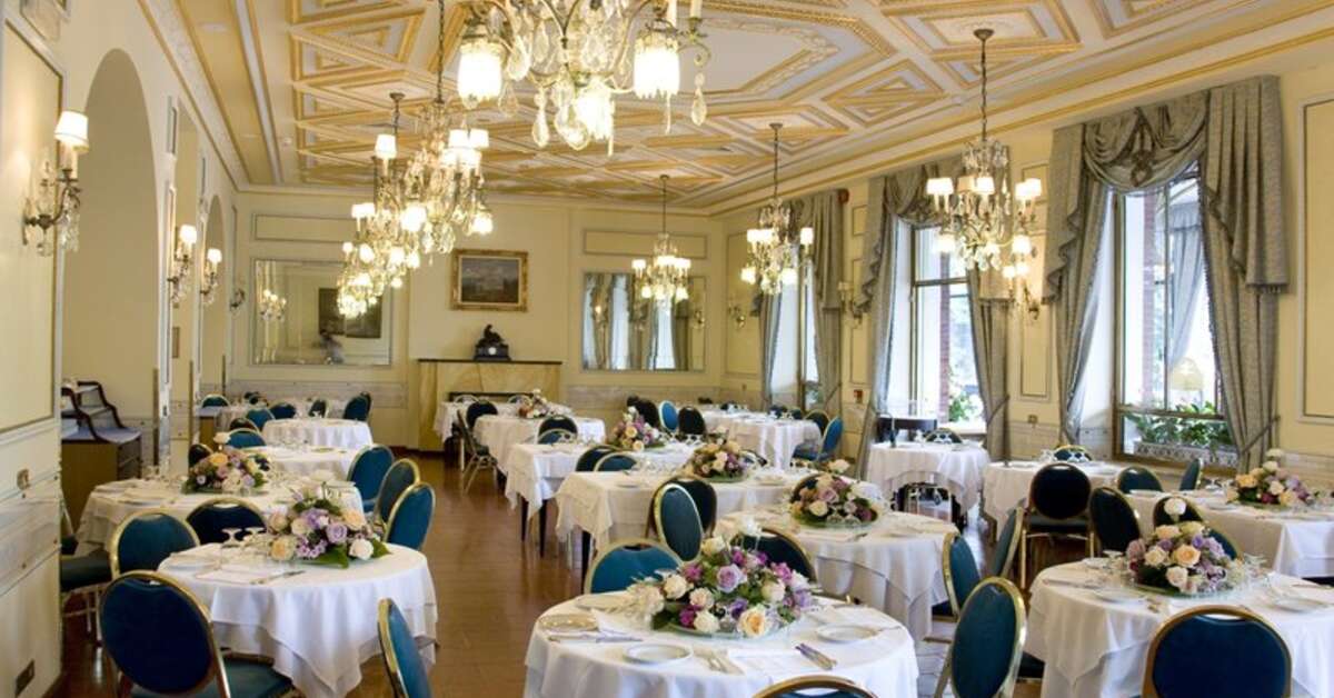 Een foto van de faciliteiten bij Hotel Milan Speranza au Lac