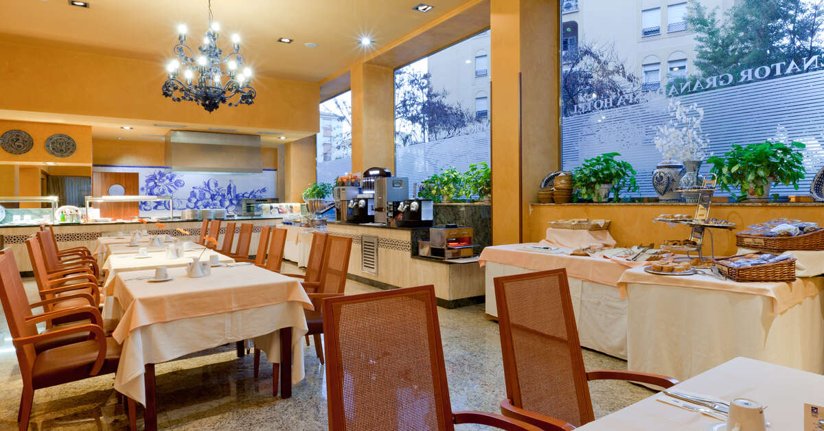 Een foto van de faciliteiten bij Senator Granada Spa Hotel