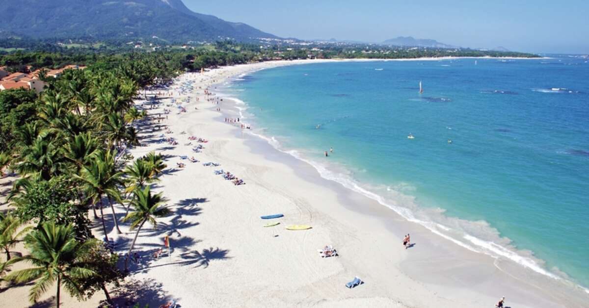 Een foto van het strand bij Hotel Marien Puerto Plata