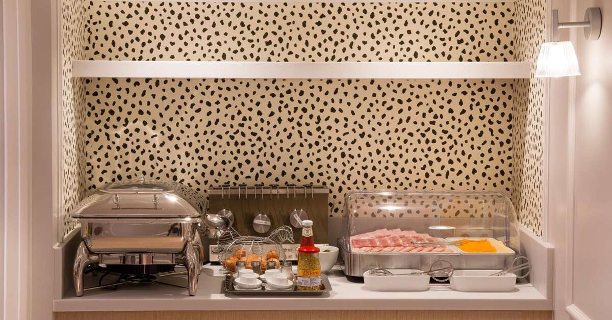 Ein Foto von den Einrichtungen im Hotel Pastel Paris