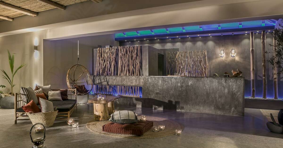 Een foto van het interieur van Avithos Resort