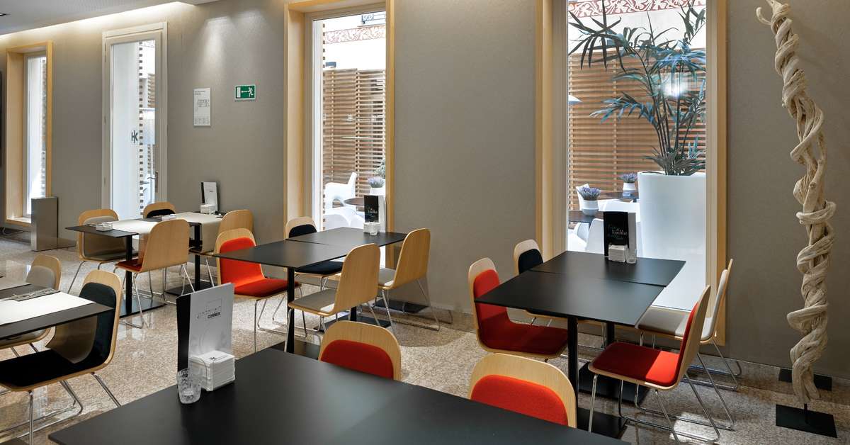 Een foto van de faciliteiten bij Catalonia Plaza Mayor