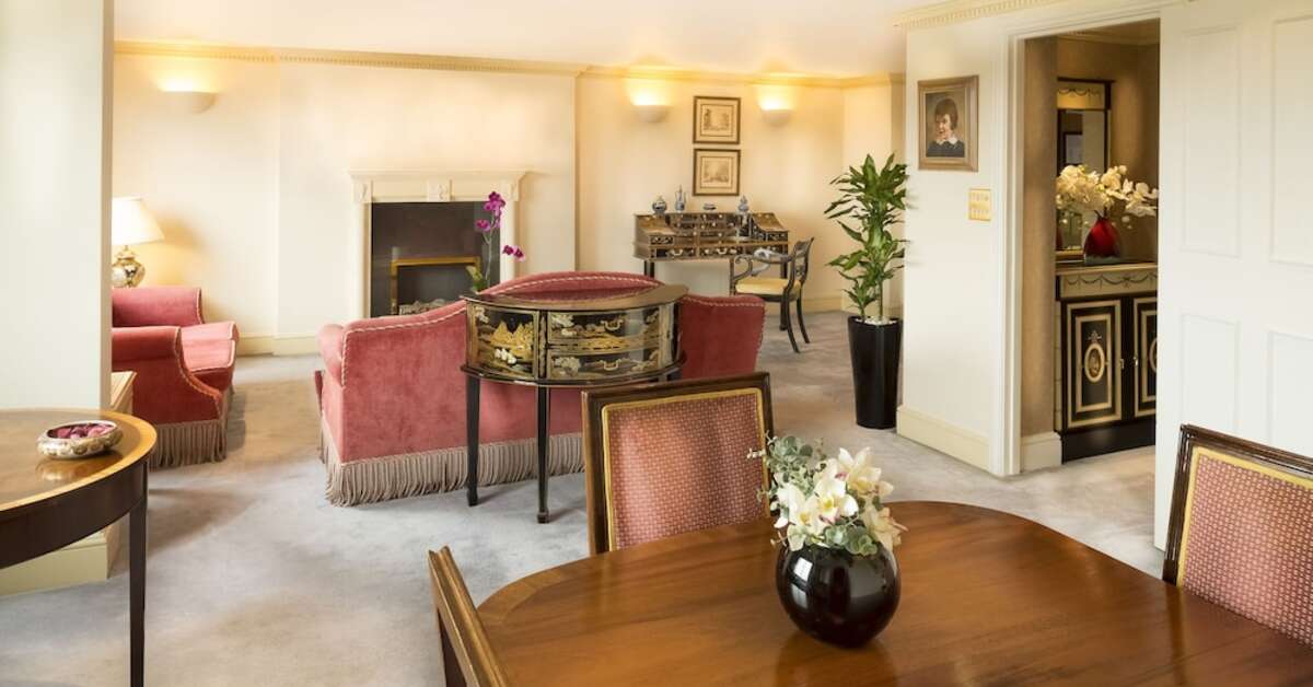 Een foto van het interieur van Copthorne Tara Hotel London Kensington