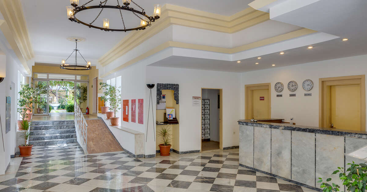 Een foto van het interieur van Natur Garden Hotel