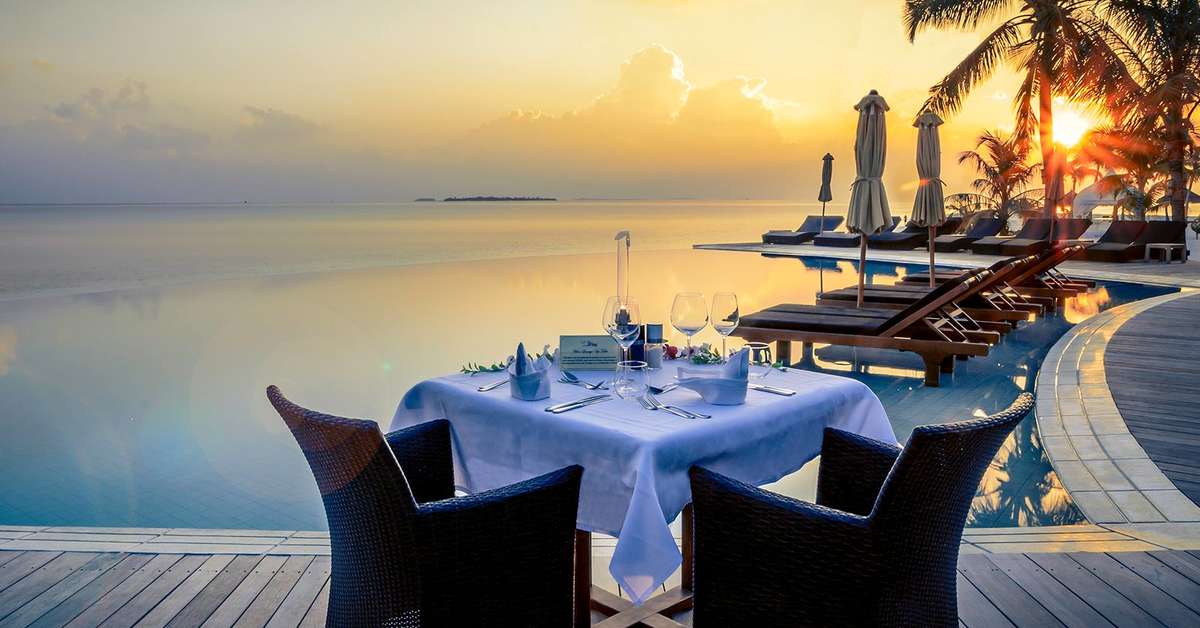 Een foto van de faciliteiten bij Kuredu Island Resort
