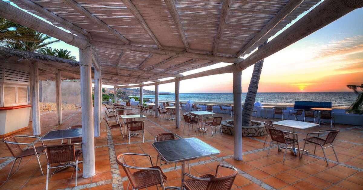 Een foto van de faciliteiten bij SBH Hotel Monica Beach Resort