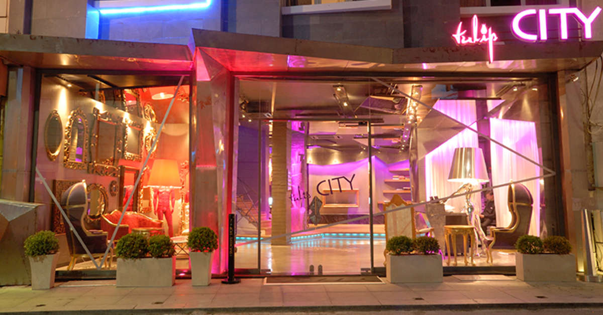 Ein Foto von der Außenansicht des Tulip City Taksim Hotel