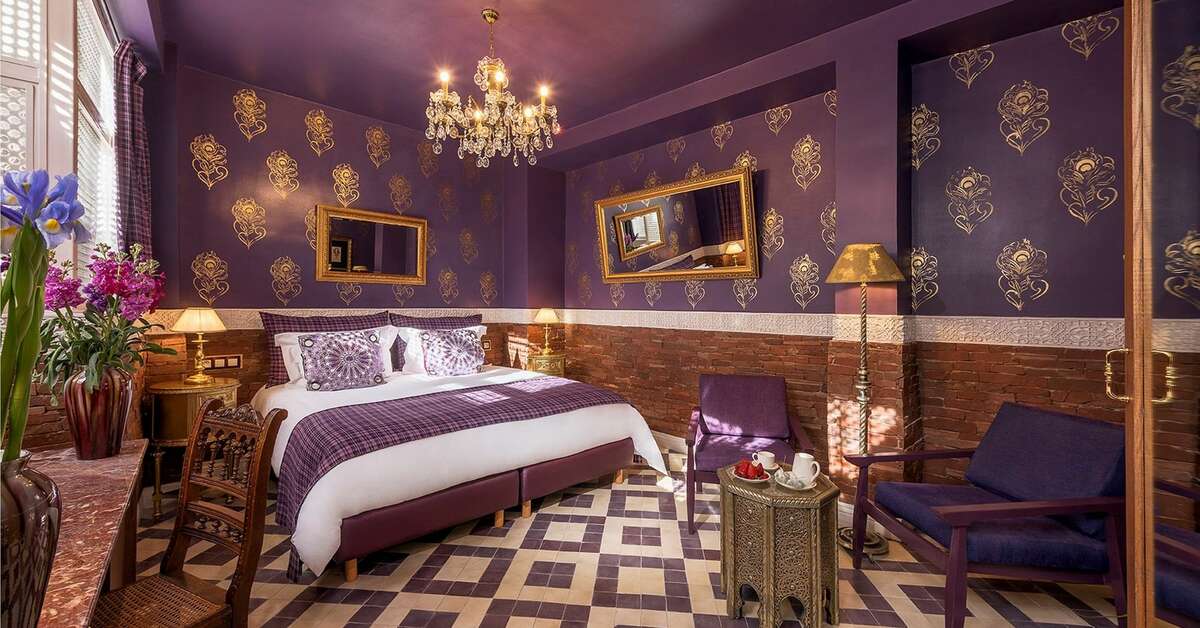 Een foto van een overzicht van Riad Karmela Princesse