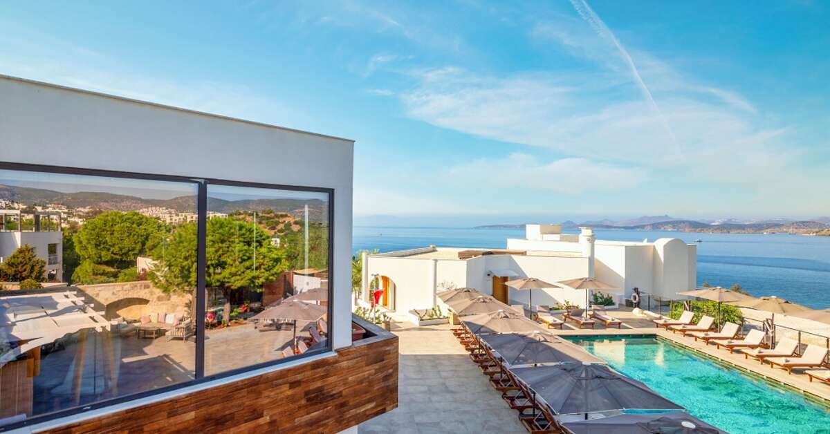 Een foto van de buitenkant van Senses Hotel Bodrum