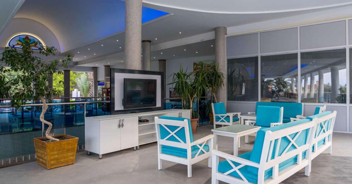 Een foto van het interieur van Montebello Resort
