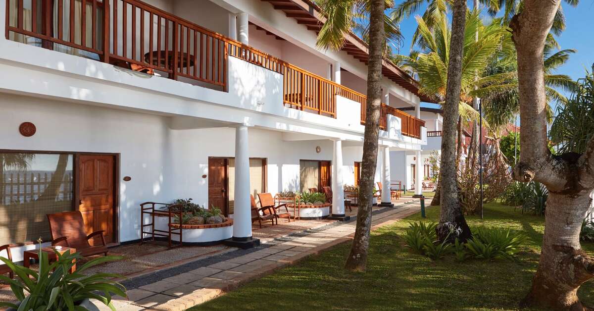 Een foto van de buitenkant van Dickwella Resort