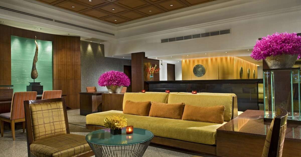 Een foto van het interieur van NH Bangkok Sukhumvit Boulevard