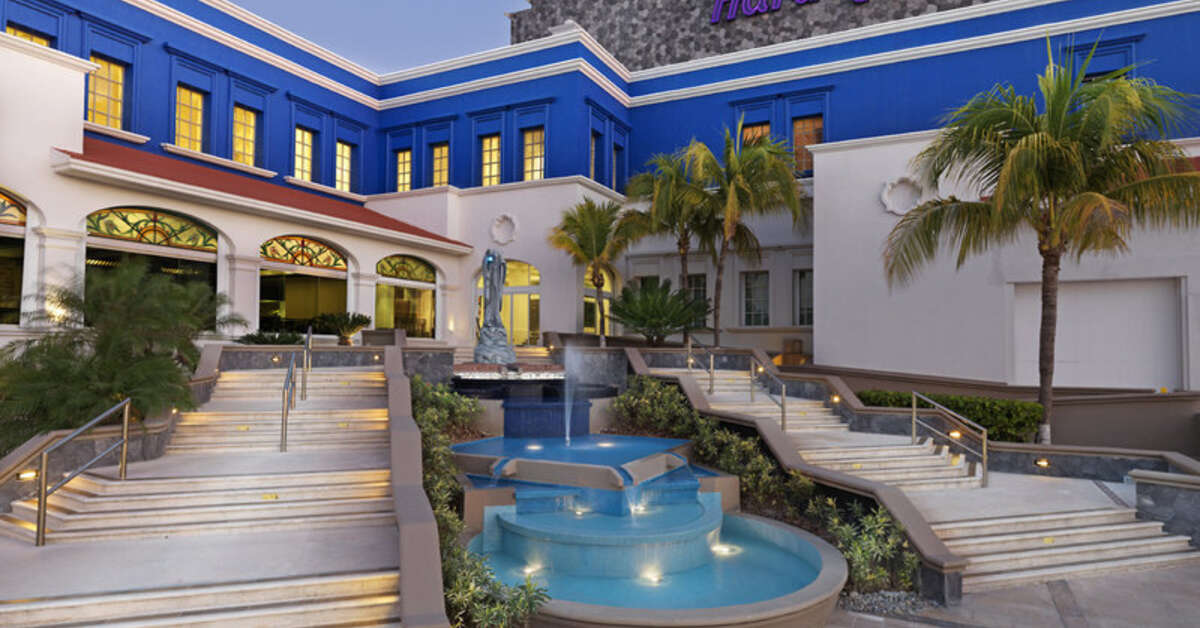 Een foto van het zwembad bij Hard Rock Hotel Riviera Maya