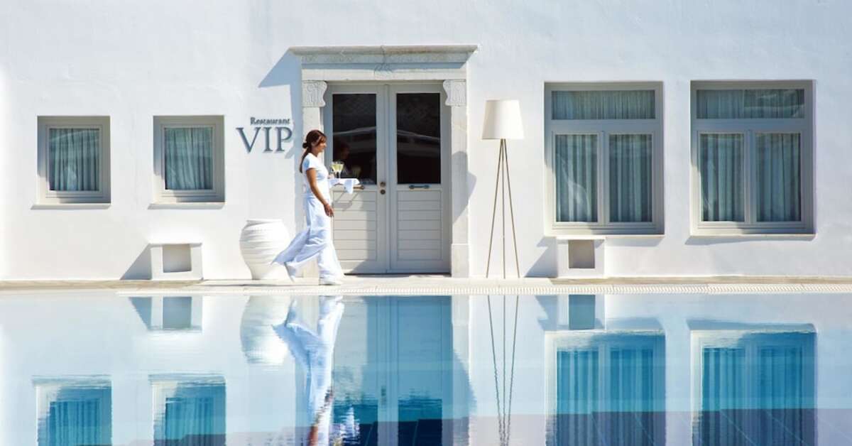 Een foto van het zwembad bij Petasos Beach Resort & Spa