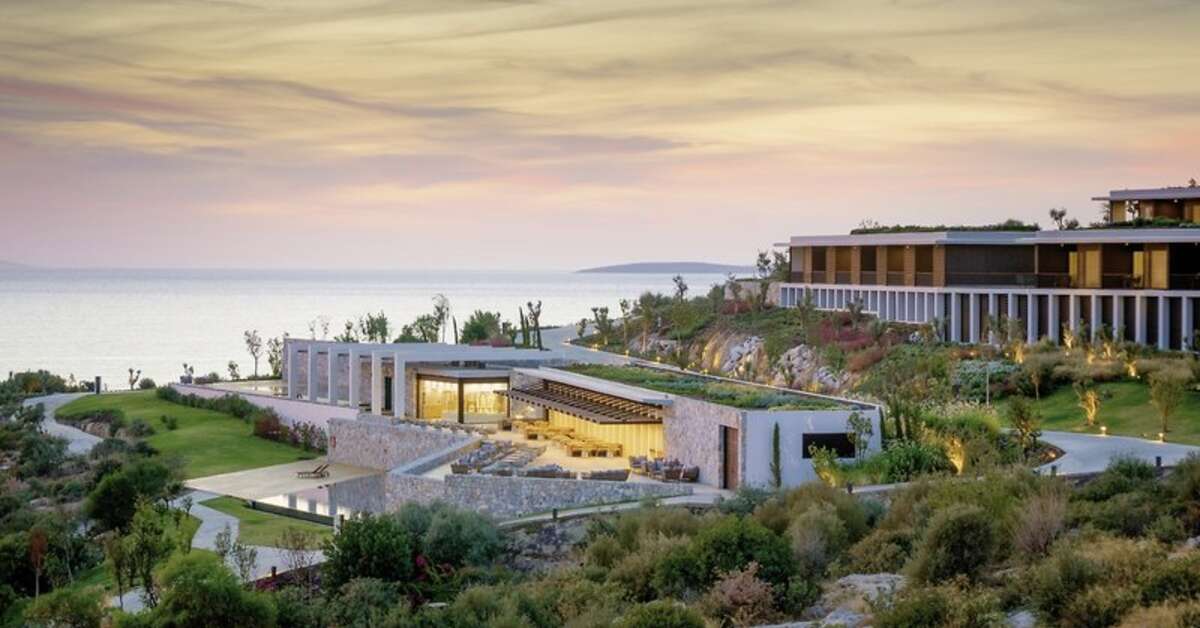 Een foto van de buitenkant van Six Senses Kaplankaya