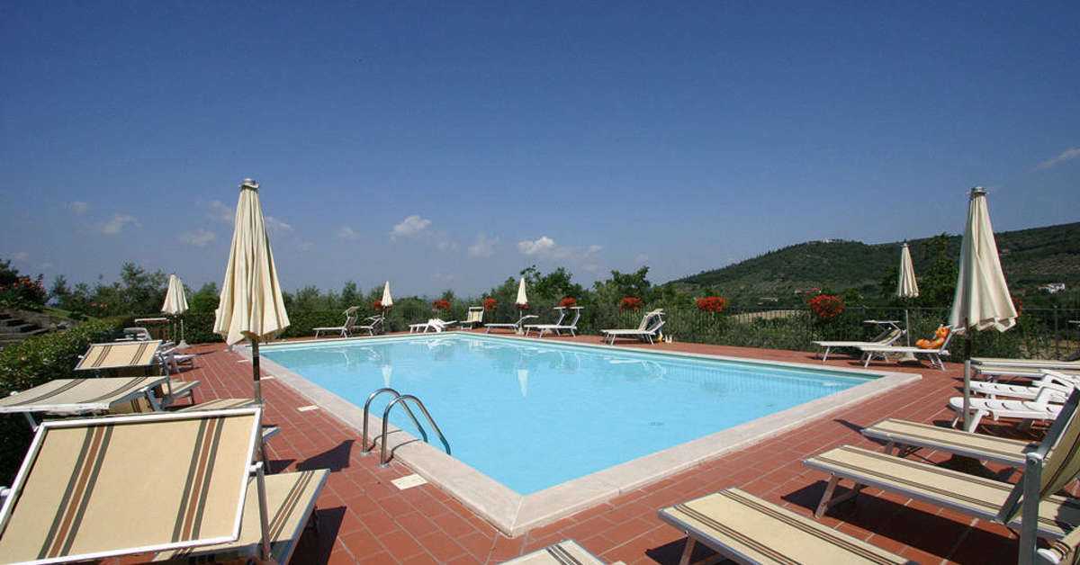 Een foto van het zwembad bij Agriturismo Cortoreggio