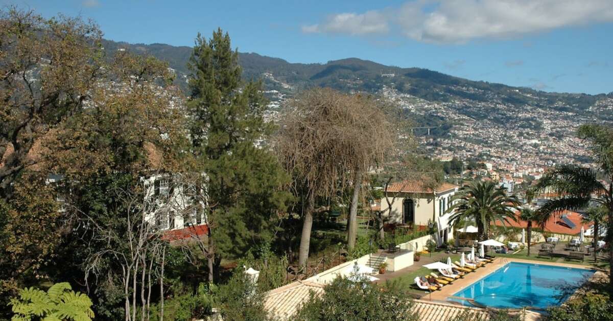 Een foto van het zwembad bij Hotel Quinta da Bela Vista