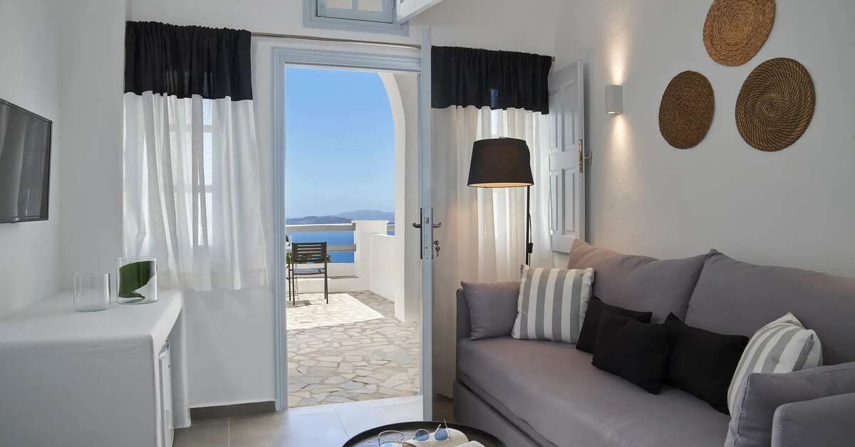 Ein Foto Mr & Mrs White Santorini