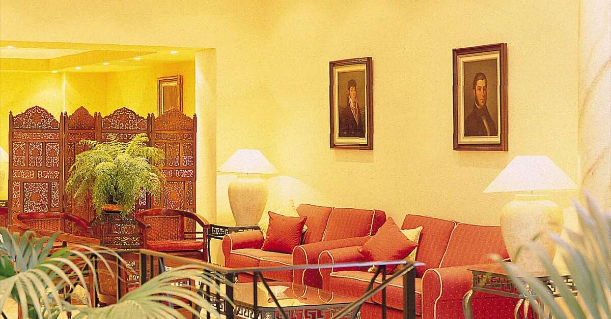 Een foto van het interieur van Aparthotel RF Astoria
