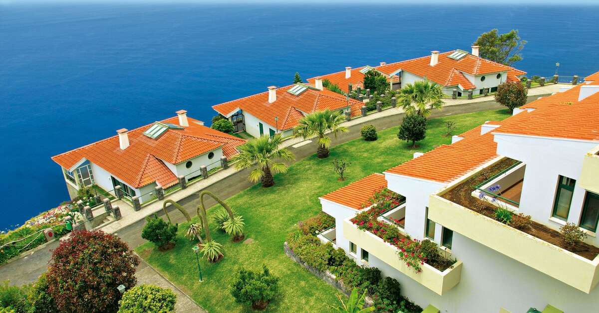Een foto van een overzicht van Hotel Jardim Atlantico