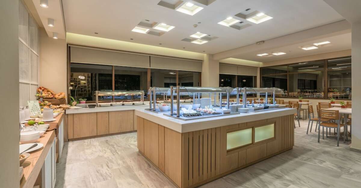 Een foto van de faciliteiten bij Castelli Hotel