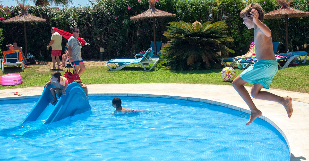 Ein Foto vom Pool im Estival Islantilla
