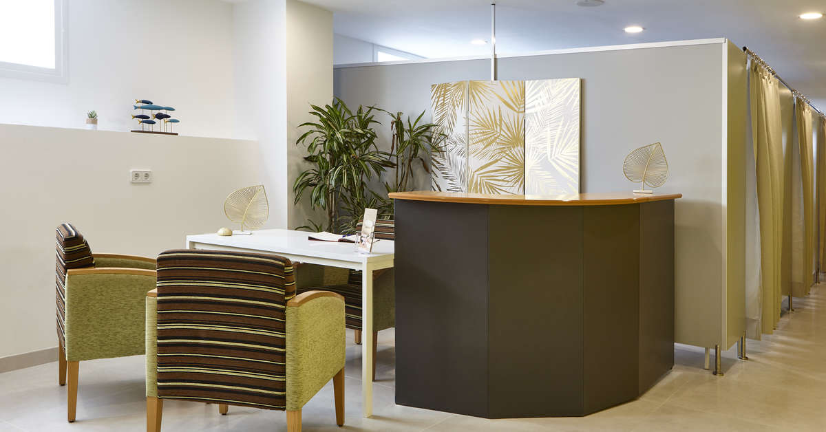 Een foto van het interieur van Universal Hotel Perla