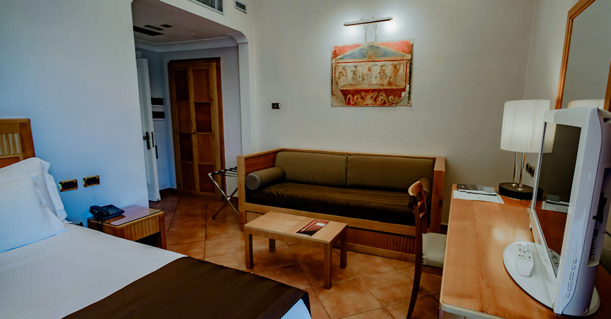 Een foto van Hotel Forum Pompei