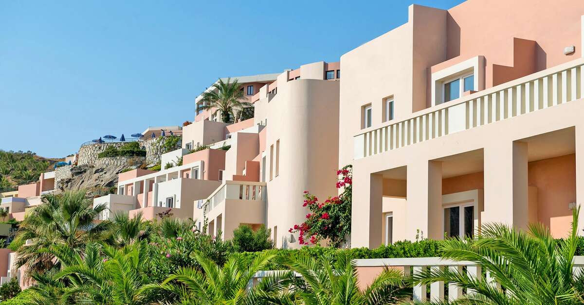 Een foto van de buitenkant van Athina Palace Resort & Spa