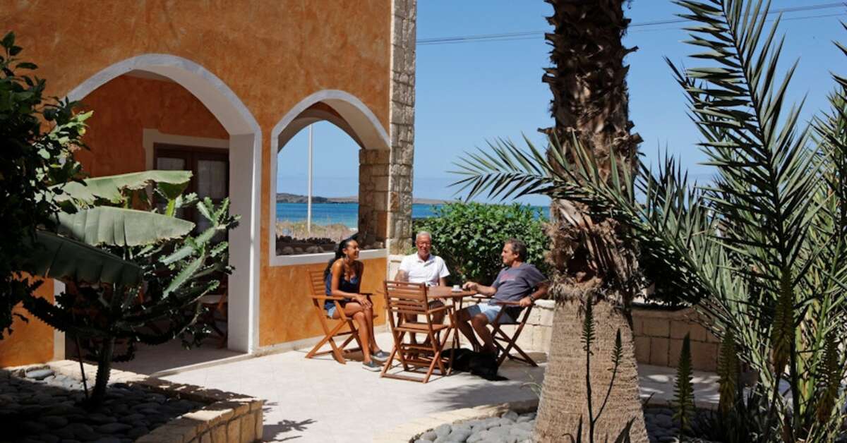 Een foto van het terras bij Appartementen Ca' Nicola