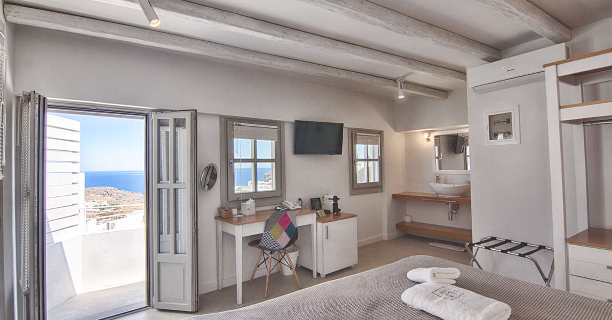 Een foto van Lindos Comfy Suites