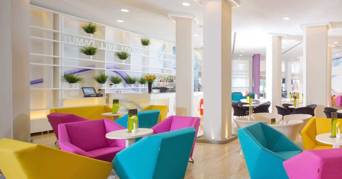Een foto van het interieur van Hotel Umag Plava Laguna