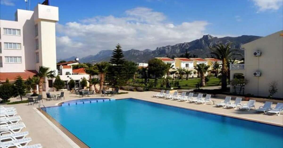 Ein Foto vom Pool im Mountain View Hotel