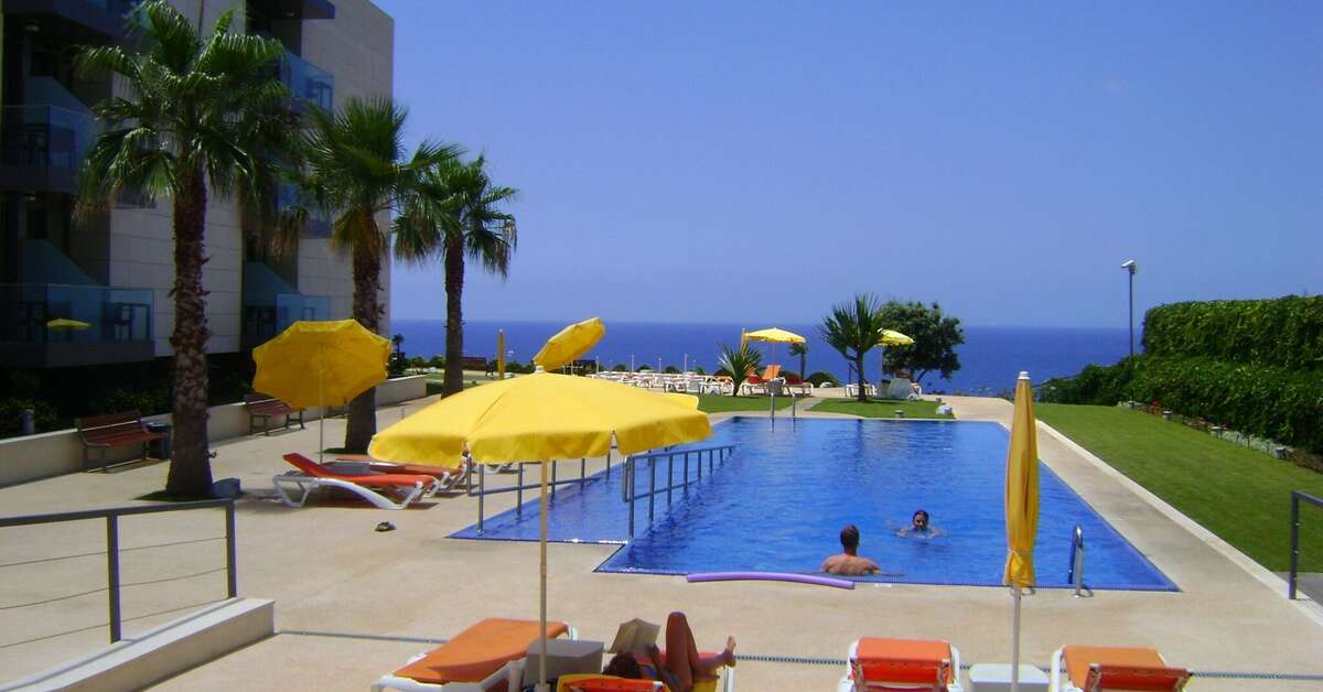 Ein Foto vom Pool im Golden Residence