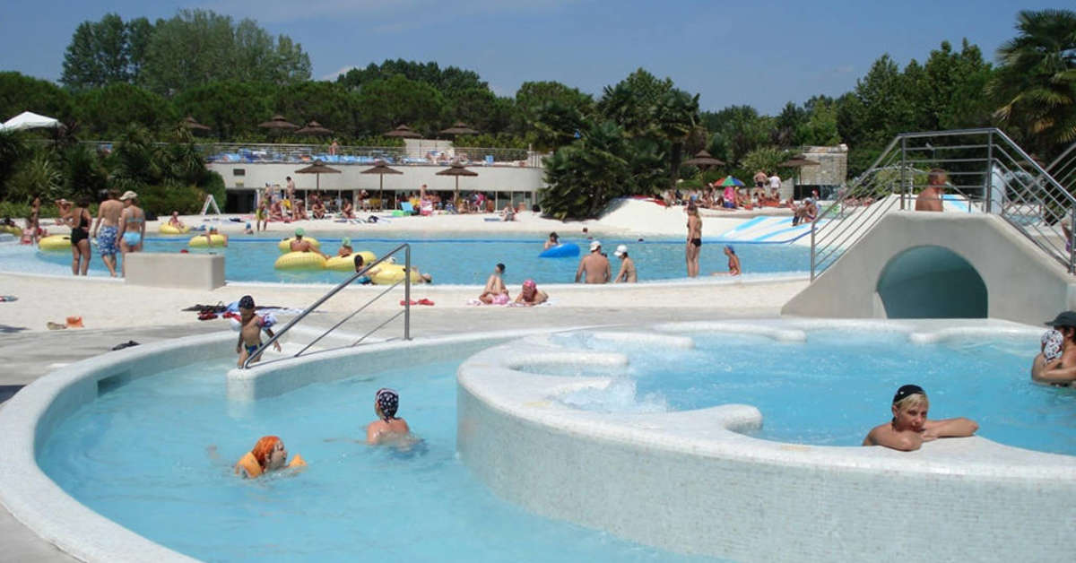 Een foto van het zwembad bij Camping Union Lido
