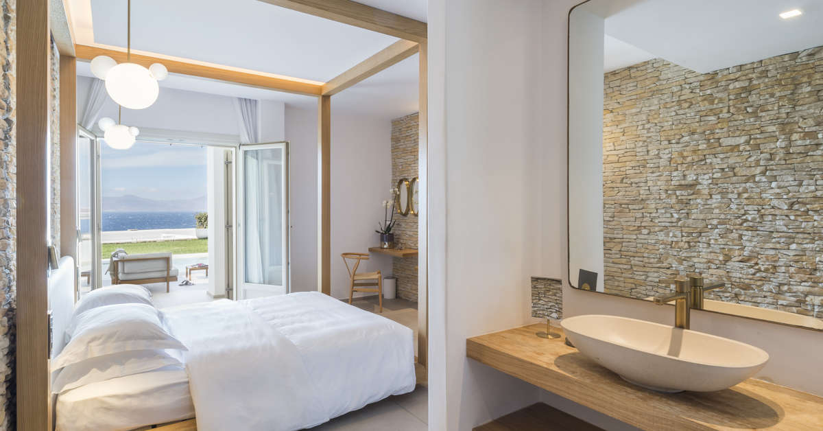 Ein Foto Myconian Naia Luxury Suites