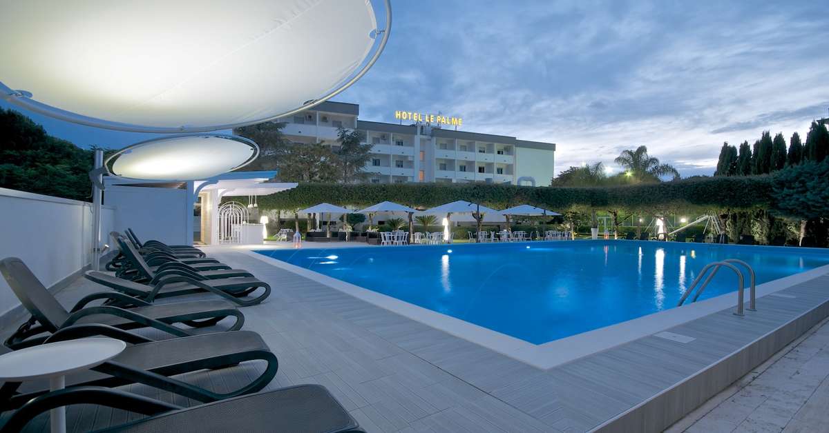 Een foto van het zwembad bij Hotel Le Palme Paestum