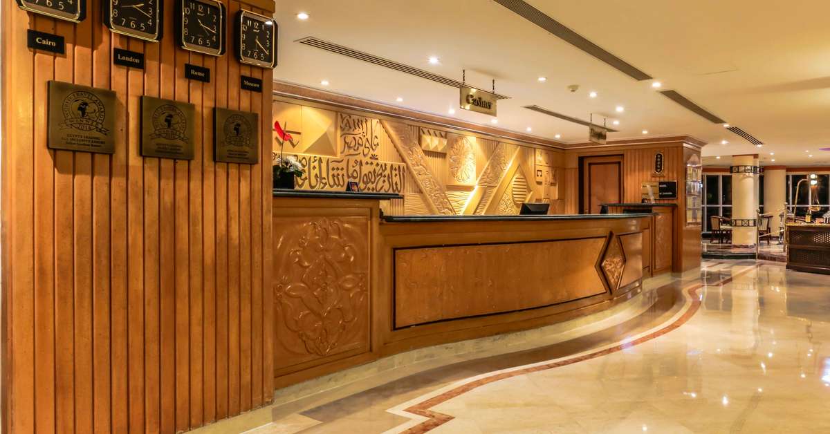 Een foto van het interieur van Sultan Gardens Resort