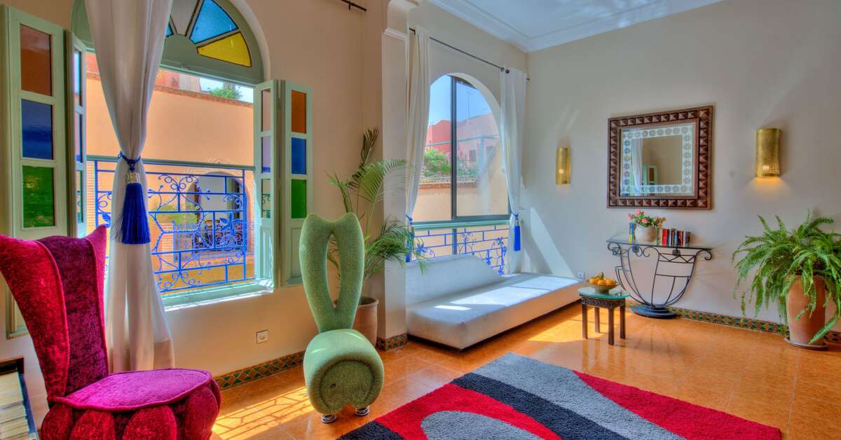 Een foto van Riad La Villa Bleue