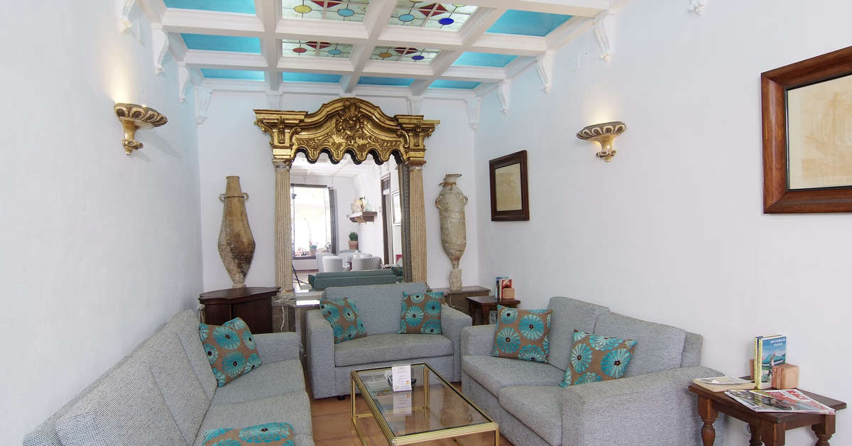 Een foto van het interieur van Hotel Hoposa Bahia