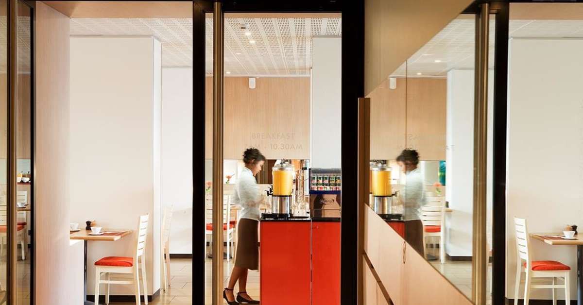 Een foto van het interieur van Oceania Port de Versailles
