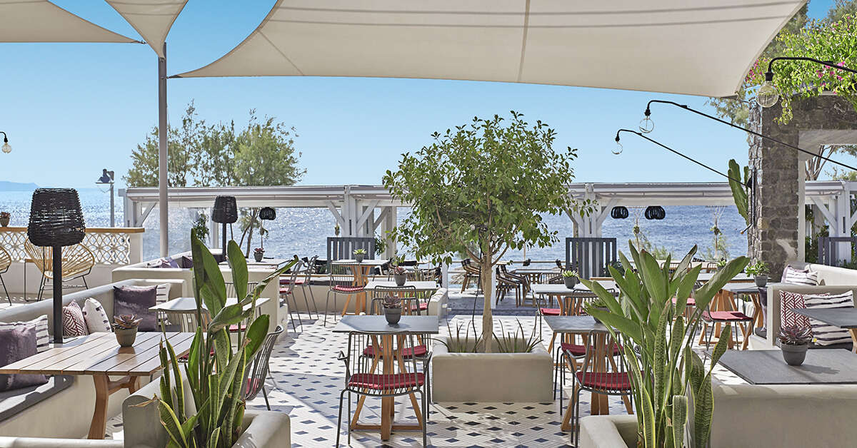 Ein Foto von den Einrichtungen im Afroditi Venus Beach Hotel & Spa