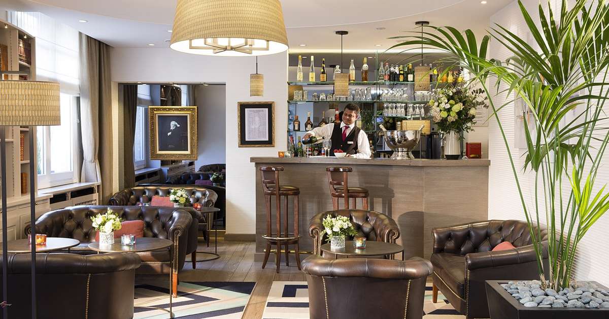 Ein Foto von den Einrichtungen im Hotel Victor Hugo Paris Kleber