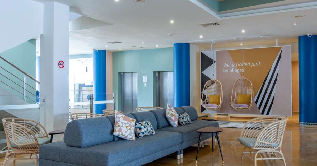 Een foto van het interieur van Allegro Agadir
