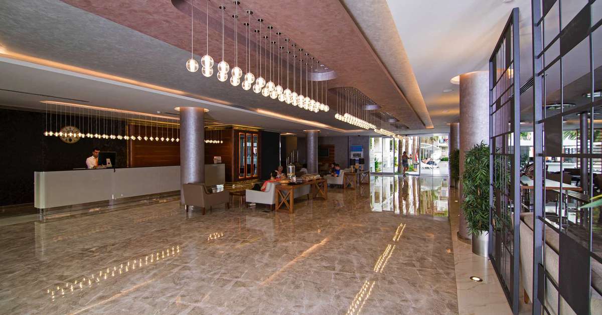 Een foto van het interieur van Mirage World