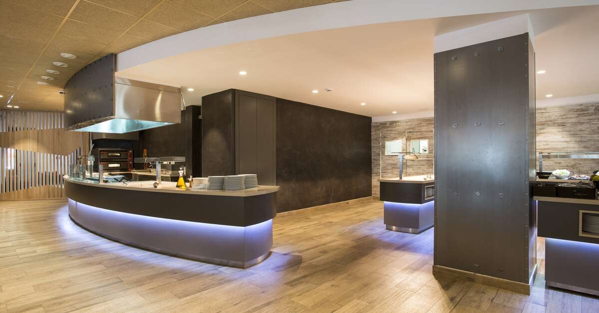 Een foto van het interieur van Appartementen California