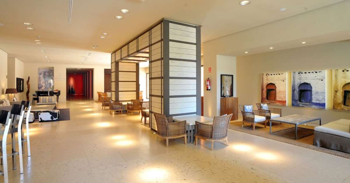 Een foto van het interieur van Novo Resort