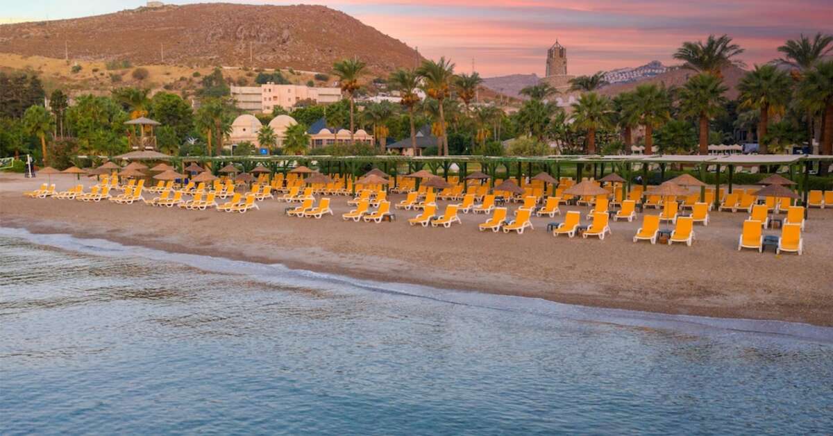 Een foto van het strand bij Selectum Collection Bodrum