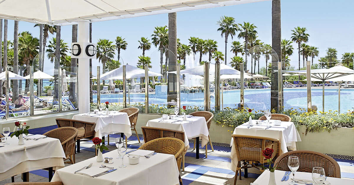 Een foto van de faciliteiten bij Hipotels Mediterraneo